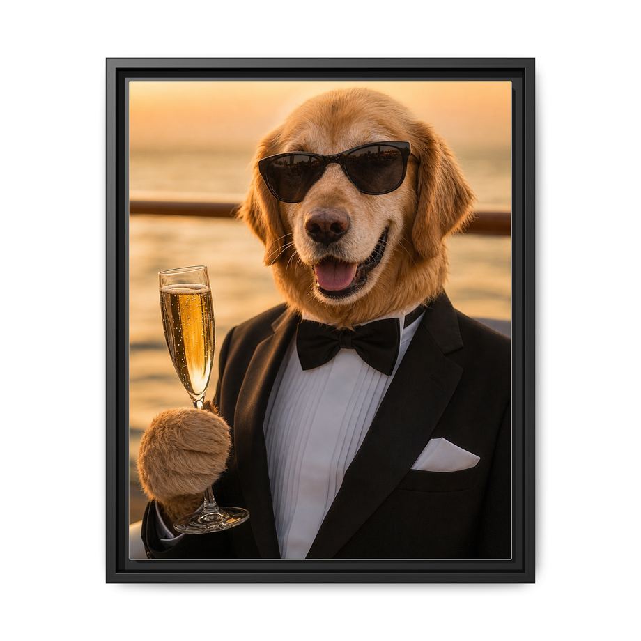 Framed 16x20 Black front