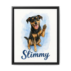 Framed 16x20 Black front