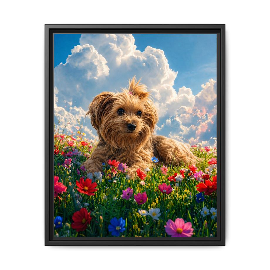 Framed 16x20 Black front