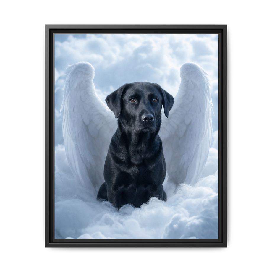 Framed 16x20 Black front