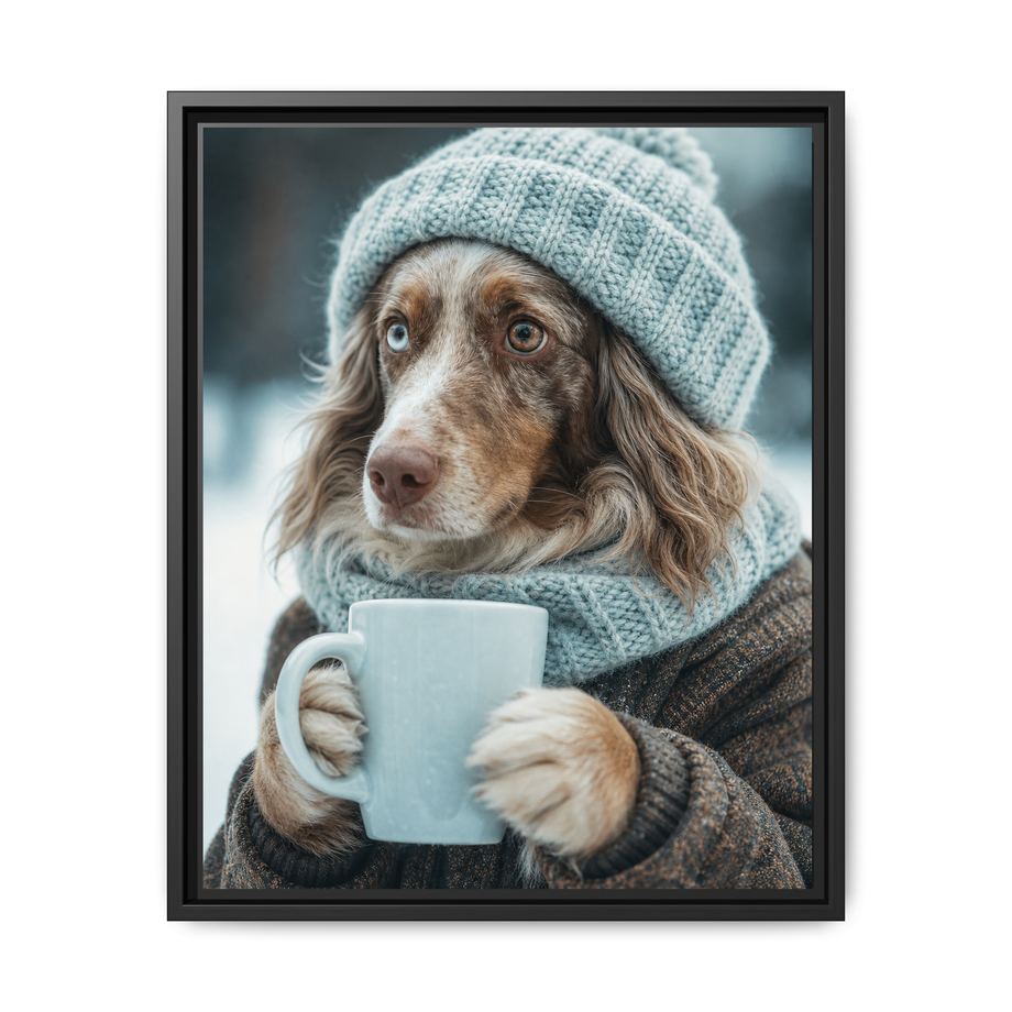 Framed 16x20 Black front