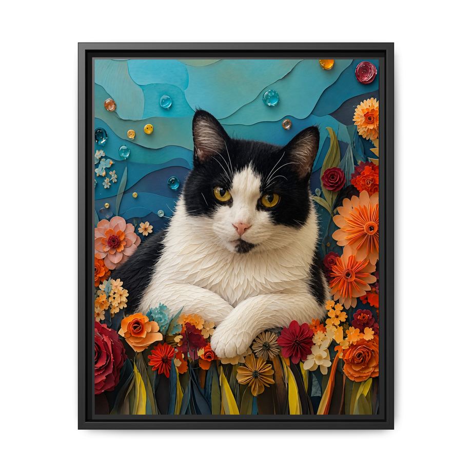 Framed 16x20 Black front