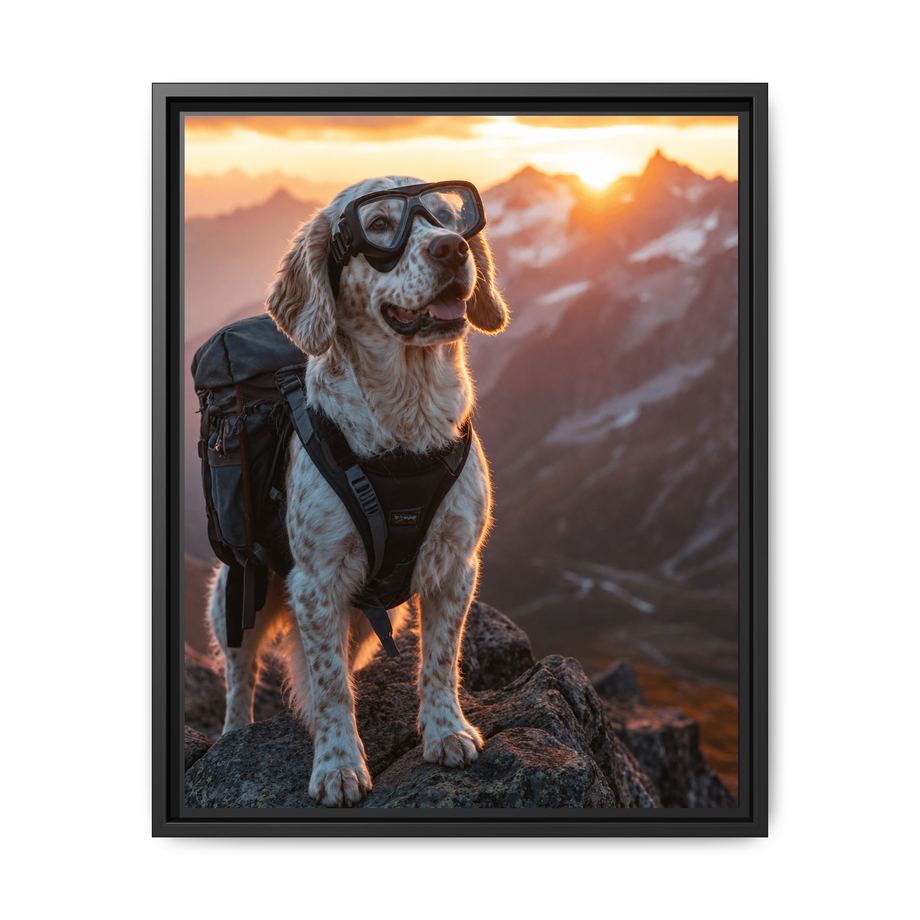 Framed 16x20 Black front