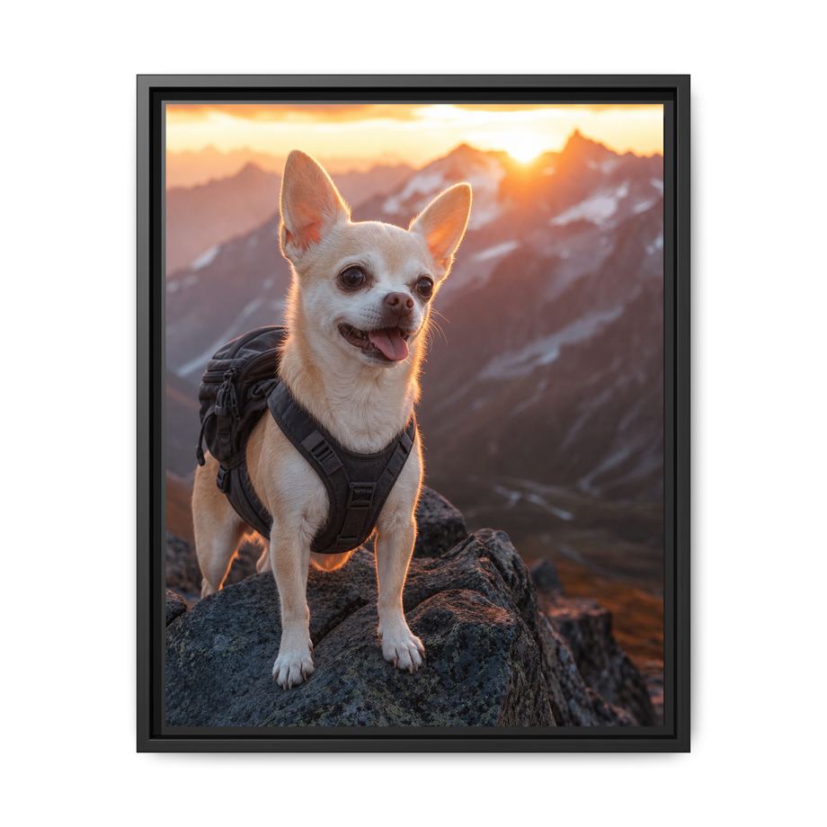 Framed 16x20 Black front
