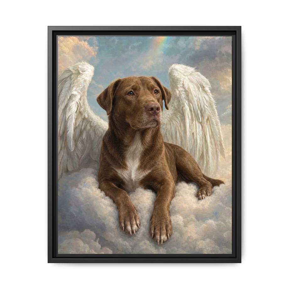 Framed 16x20 Black front