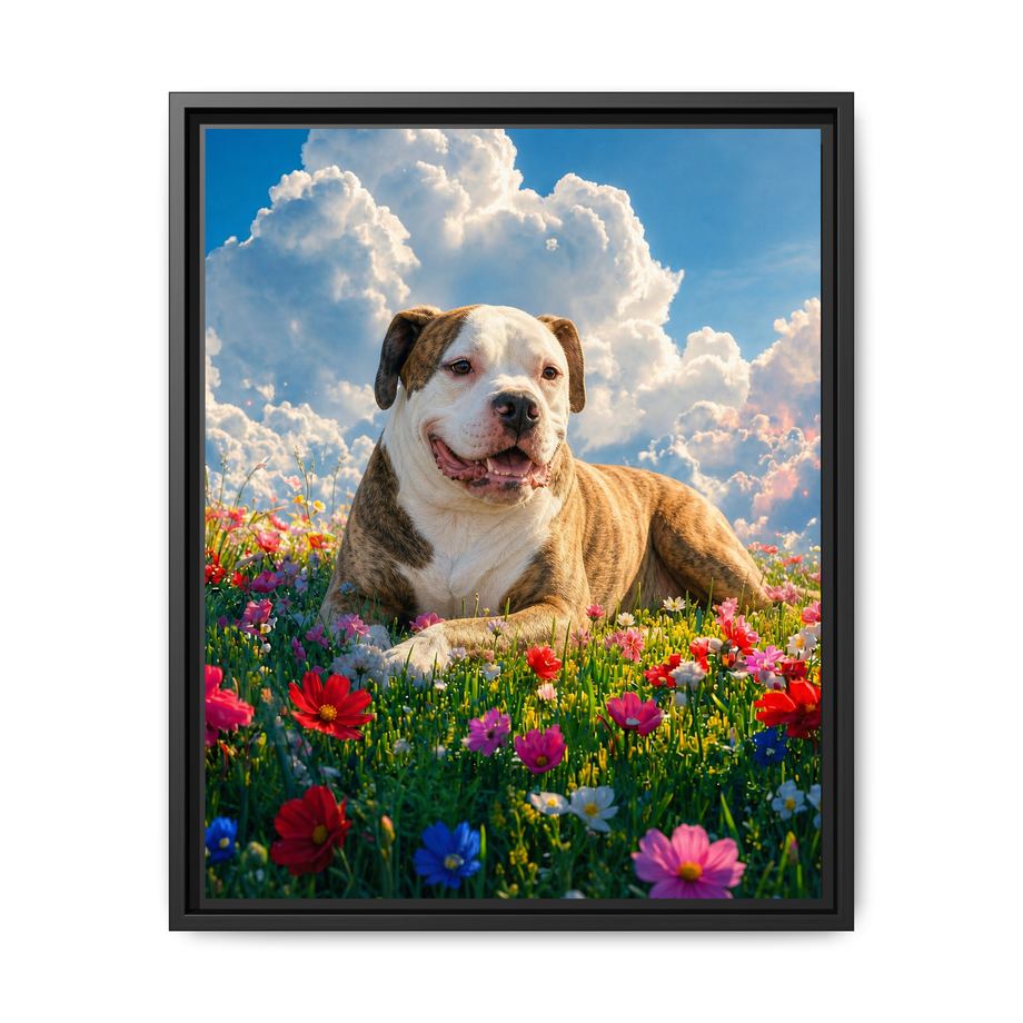 Framed 16x20 Black front