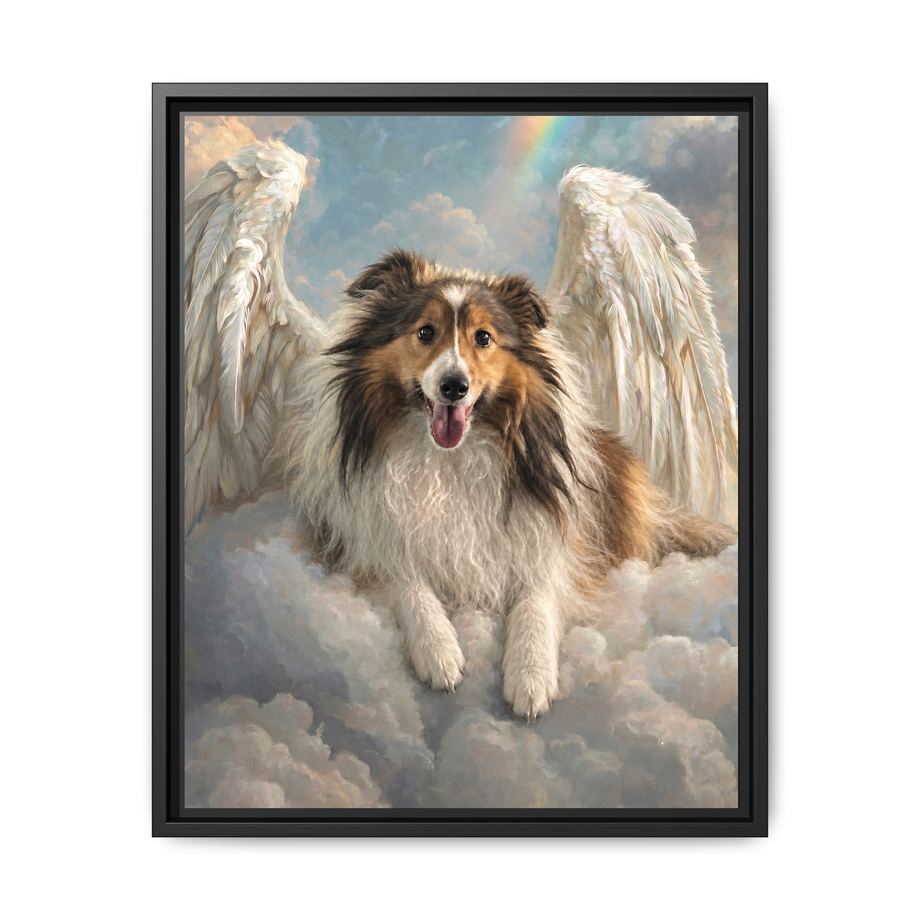 Framed 16x20 Black front