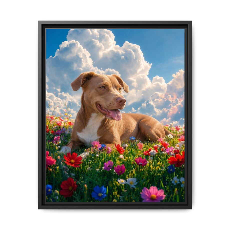 Framed 16x20 Black front