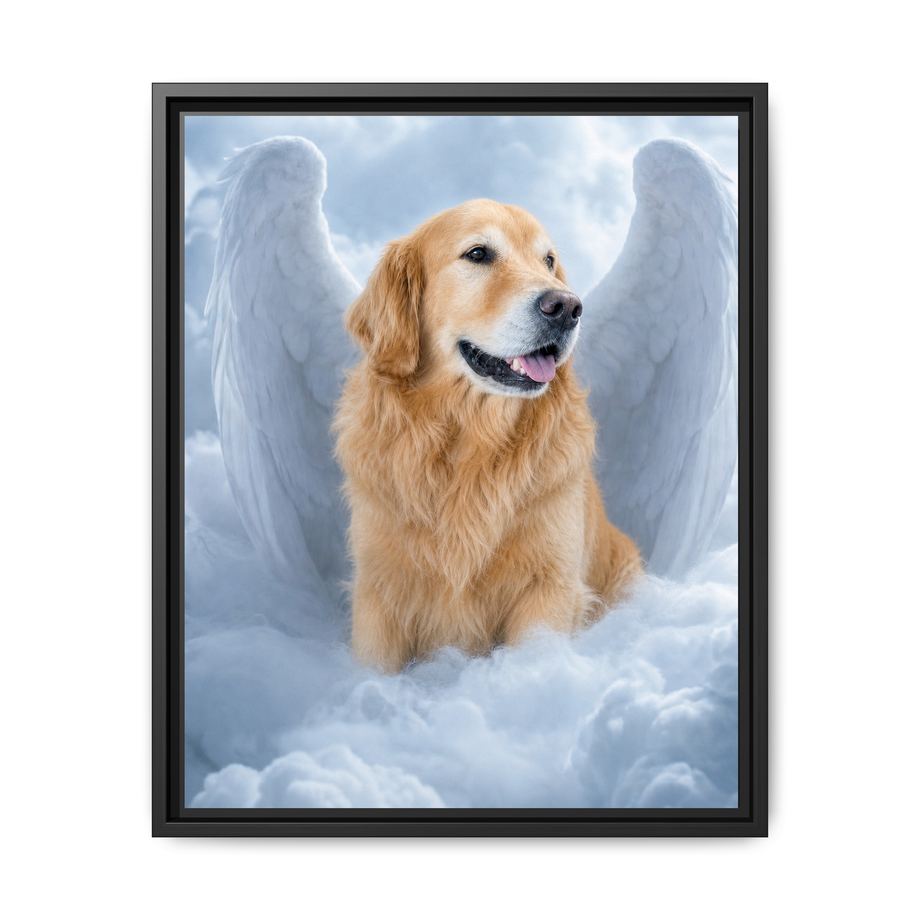Framed 16x20 Black front