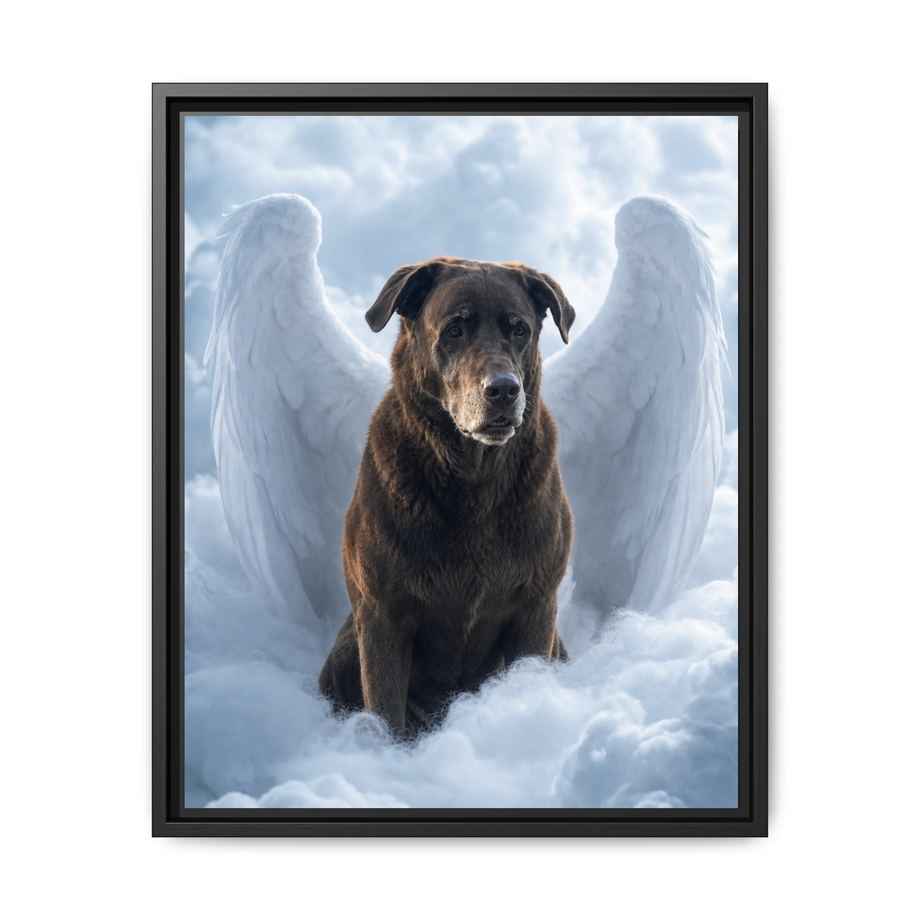 Framed 16x20 Black front