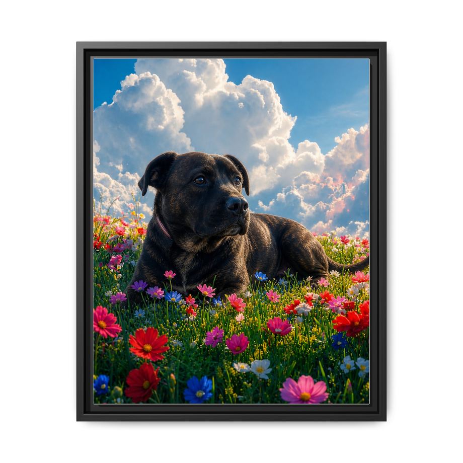 Framed 16x20 Black front