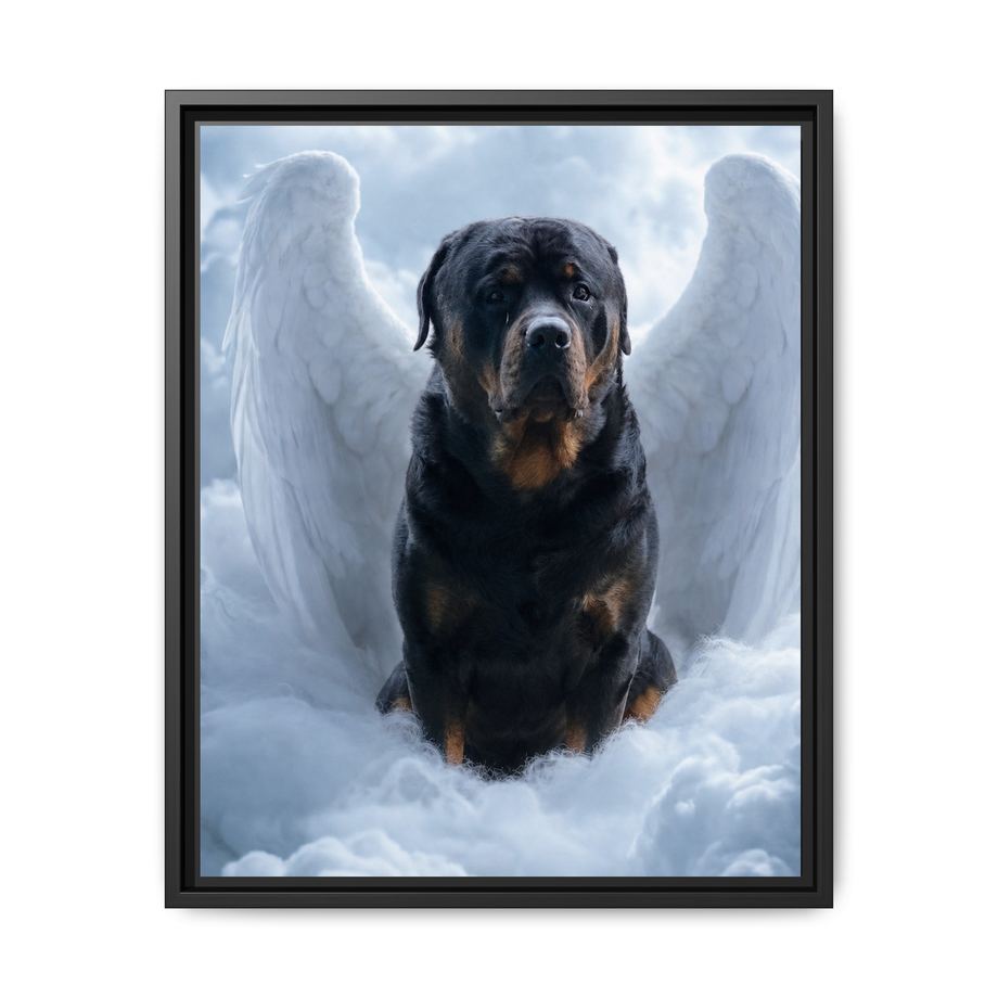 Framed 16x20 Black front