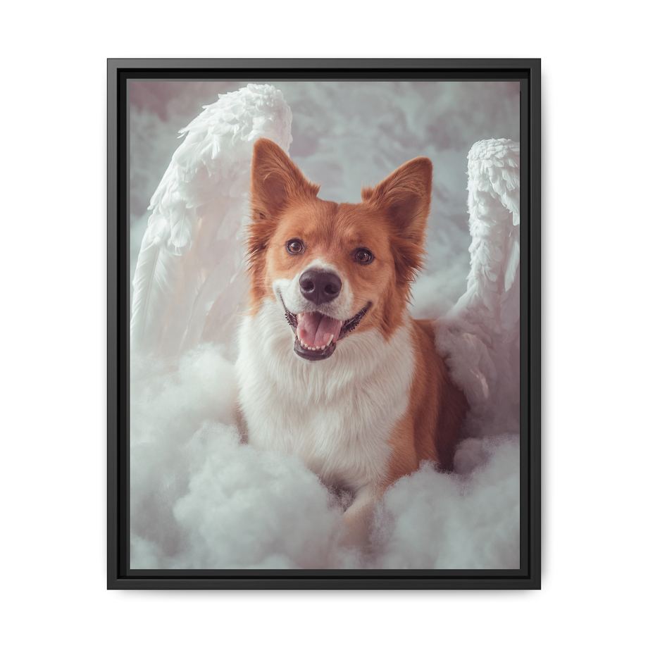 Framed 16x20 Black front