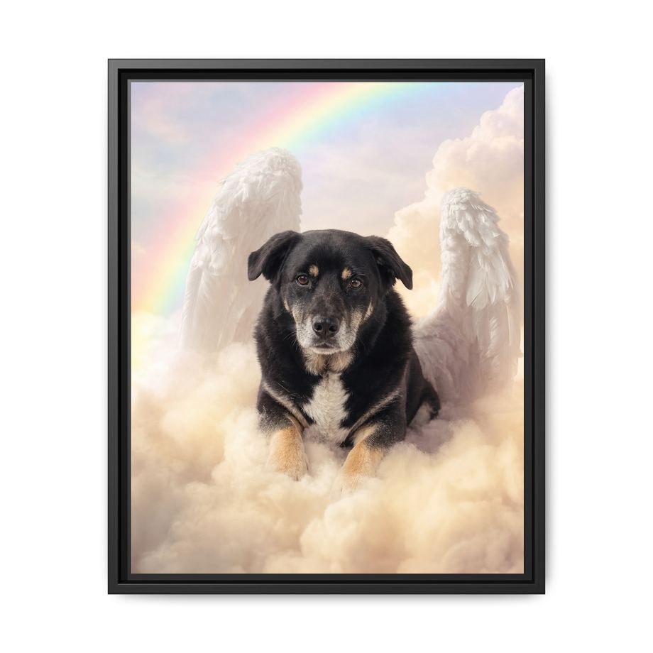 Framed 16x20 Black front