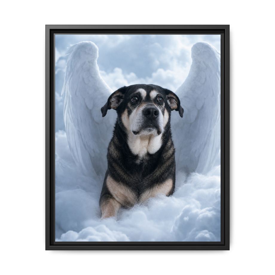 Framed 16x20 Black front