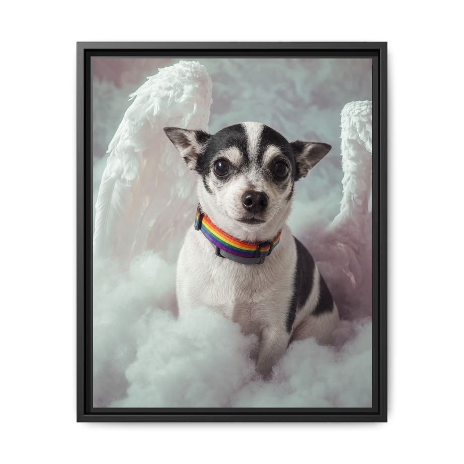 Framed 16x20 Black front