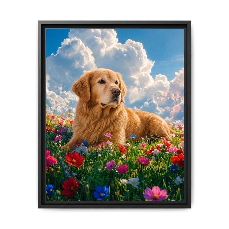 Framed 16x20 Black front