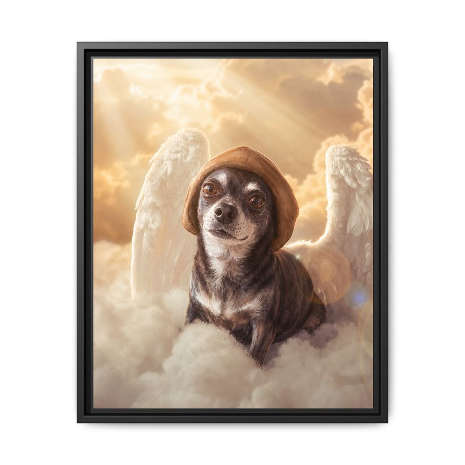 Framed 16x20 Black front