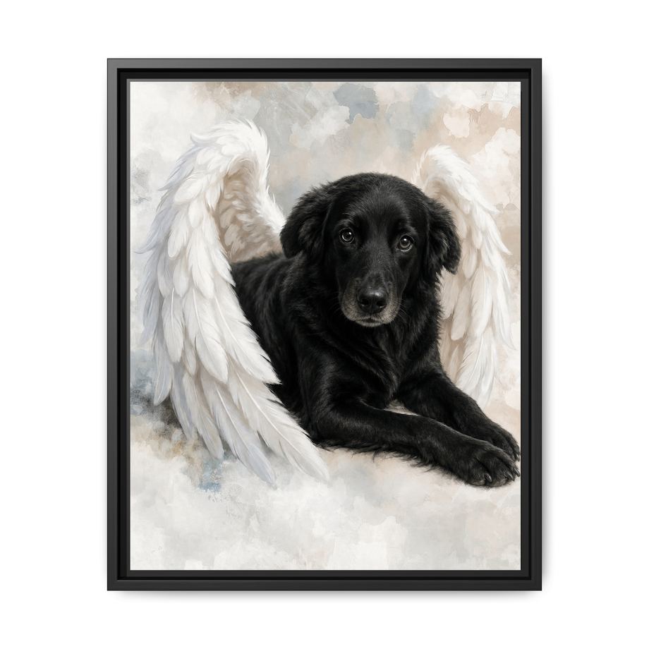 Framed 16x20 Black front