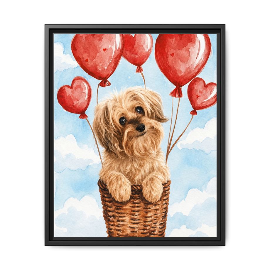 Framed 16x20 Black front
