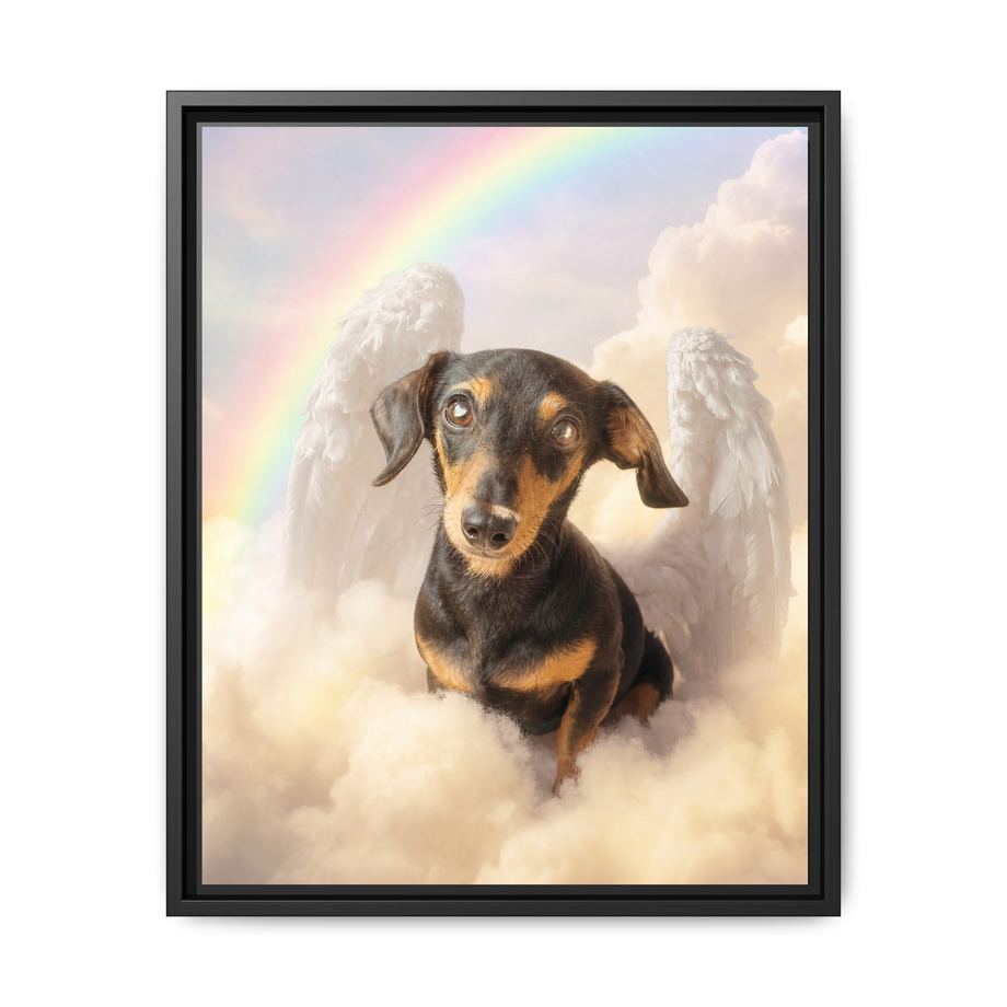 Framed 16x20 Black front
