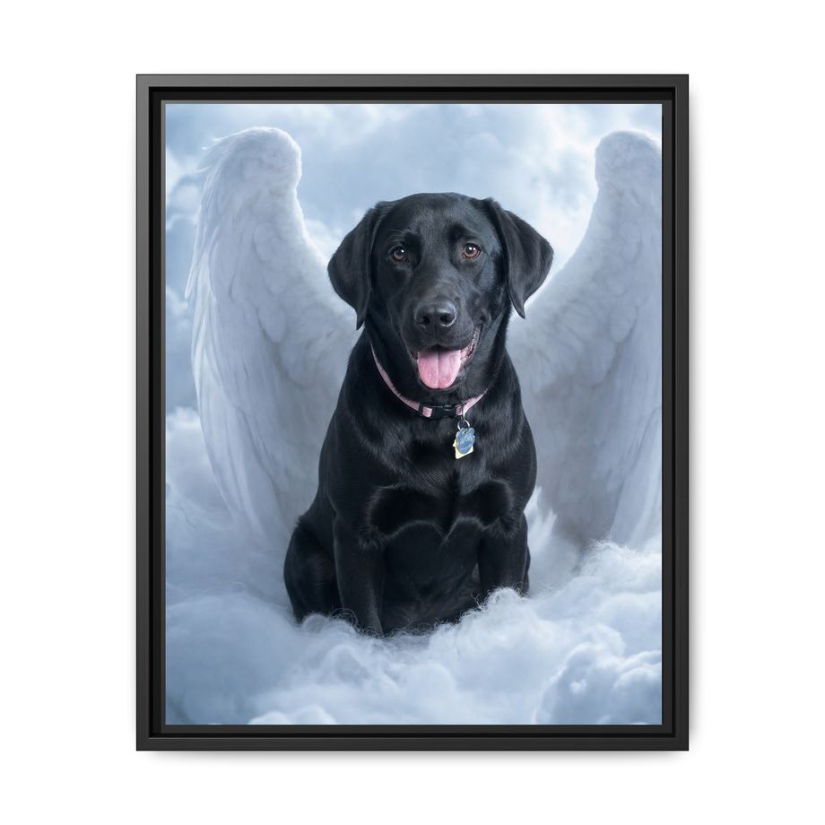 Framed 16x20 Black front