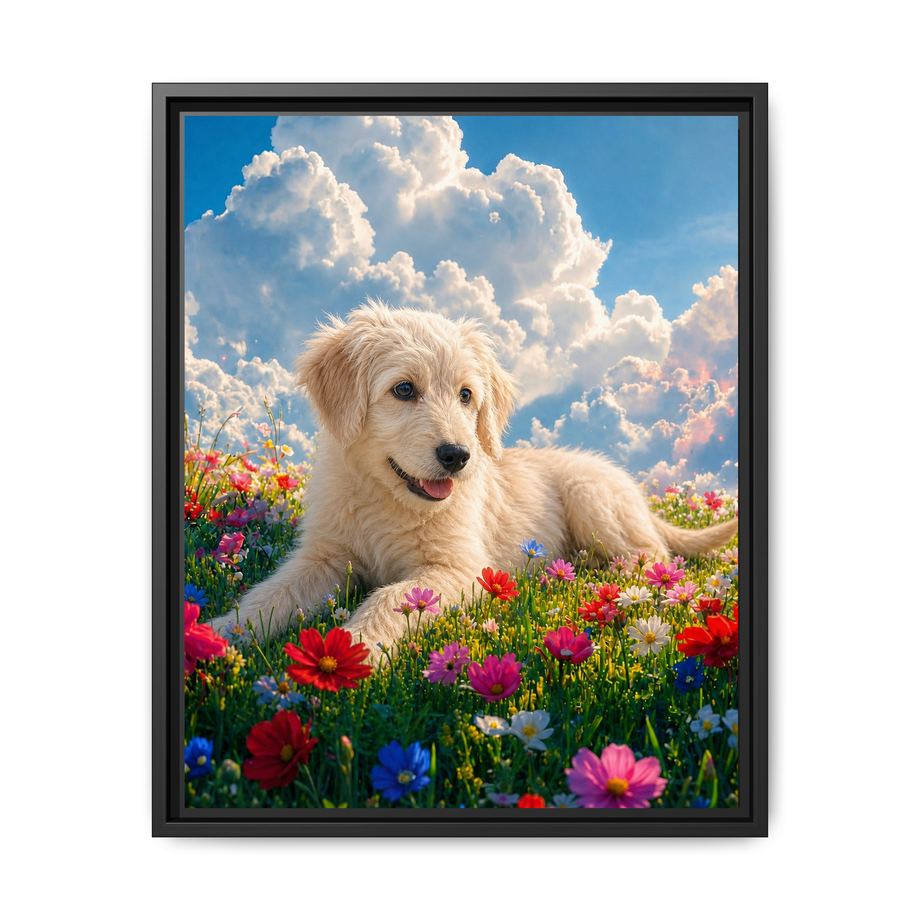 Framed 16x20 Black front