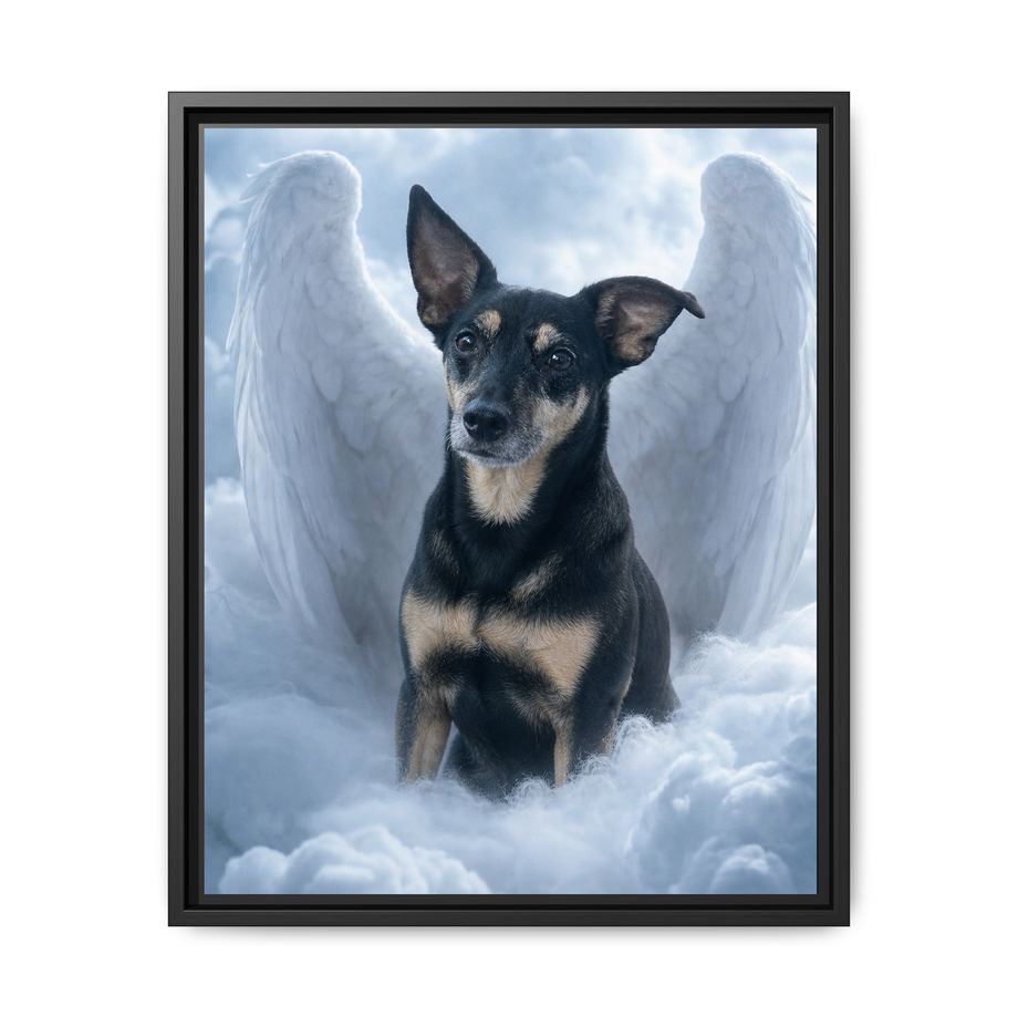 Framed 16x20 Black front