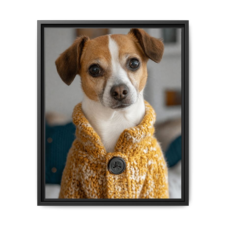 Framed 16x20 Black front