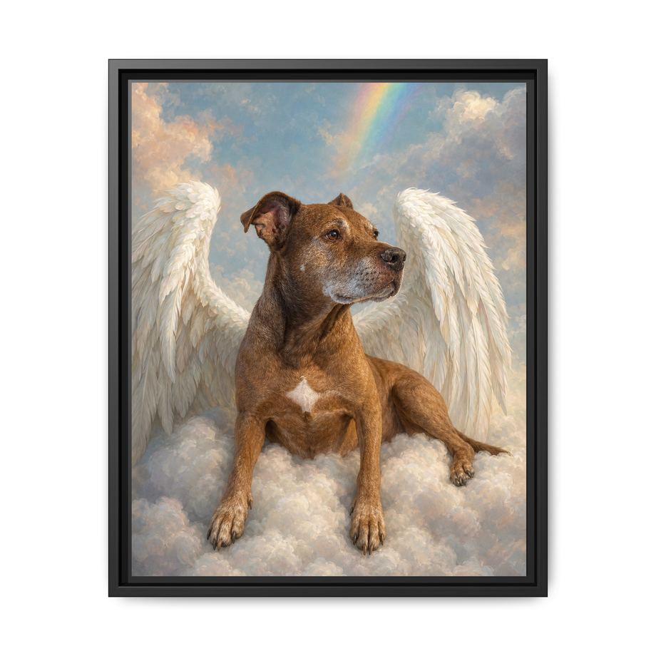 Framed 16x20 Black front