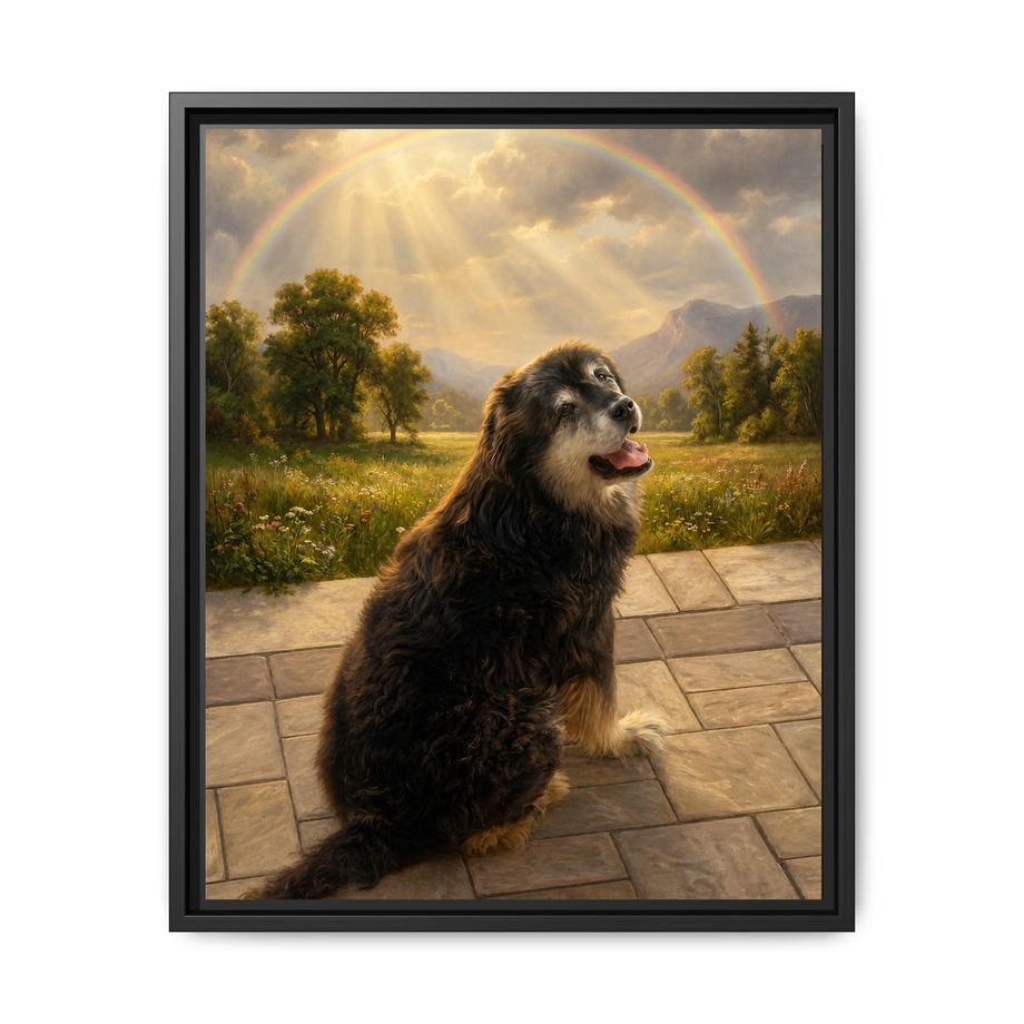Framed 16x20 Black front