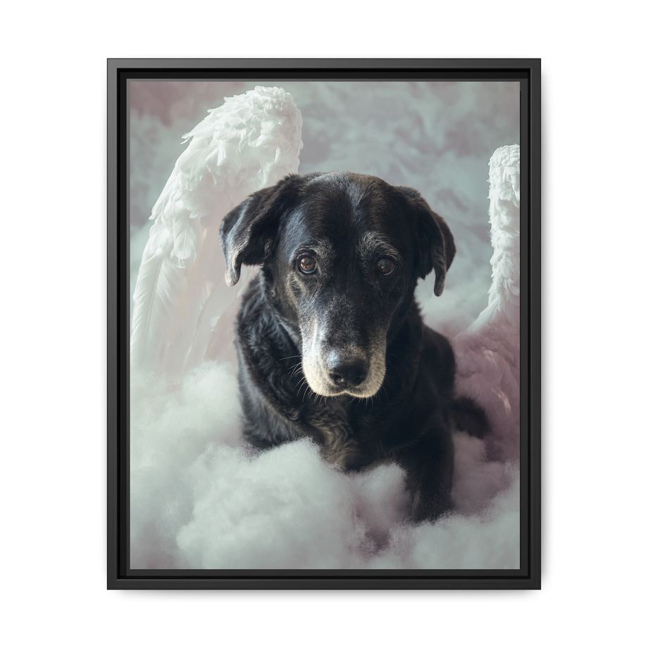 Framed 16x20 Black front