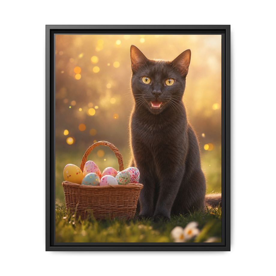 Framed 16x20 Black front
