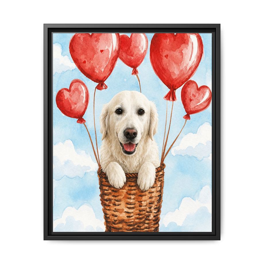 Framed 16x20 Black front
