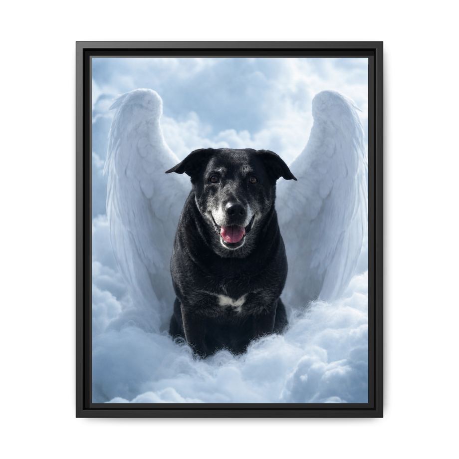 Framed 16x20 Black front