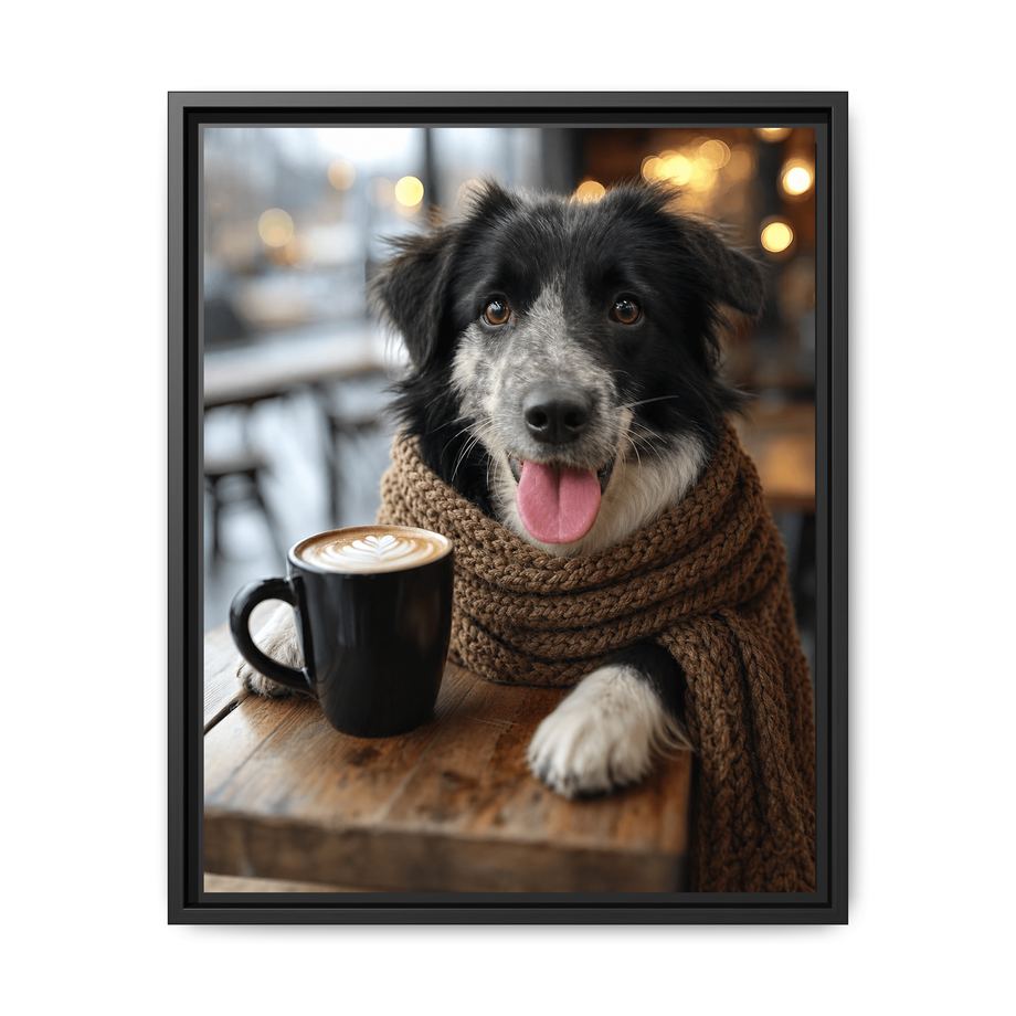 Framed 16x20 Black front