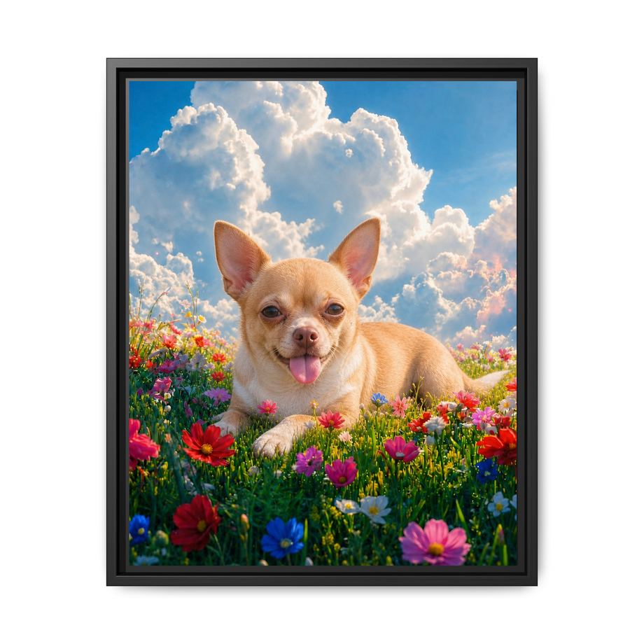 Framed 16x20 Black front