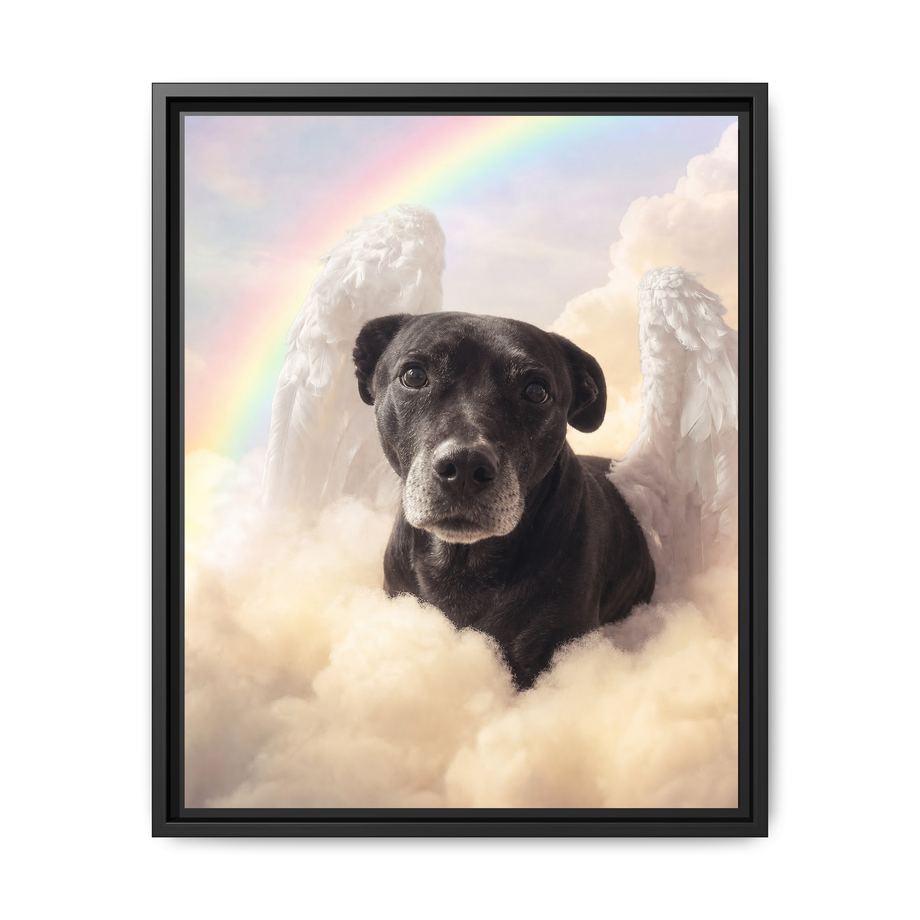 Framed 16x20 Black front