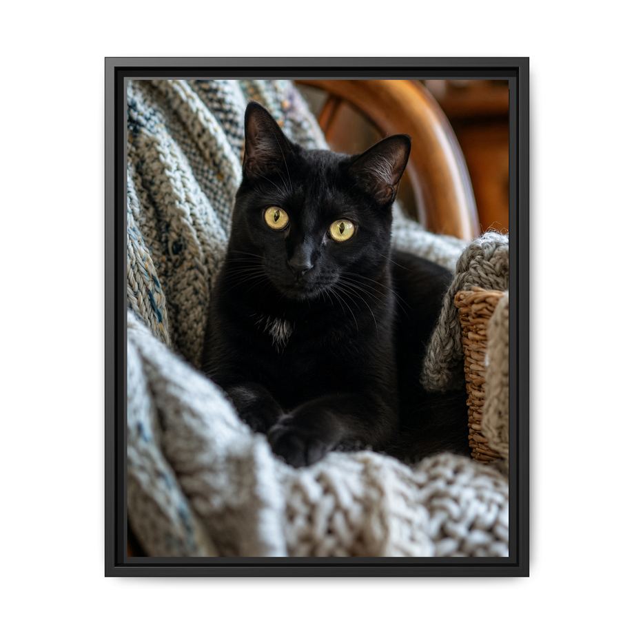 Framed 16x20 Black front