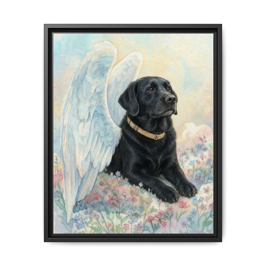 Framed 16x20 Black front
