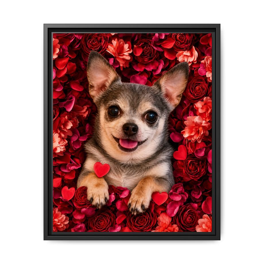 Framed 16x20 Black front