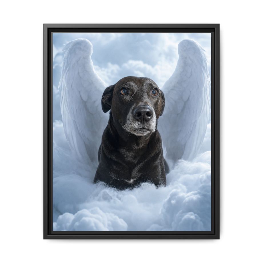 Framed 16x20 Black front