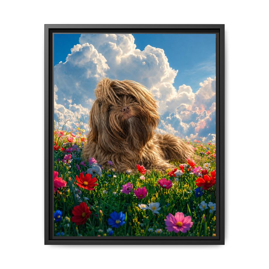Framed 16x20 Black front