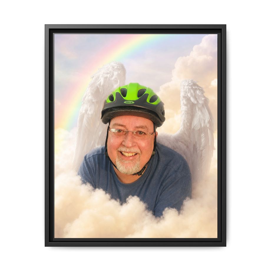 Framed 16x20 Black front