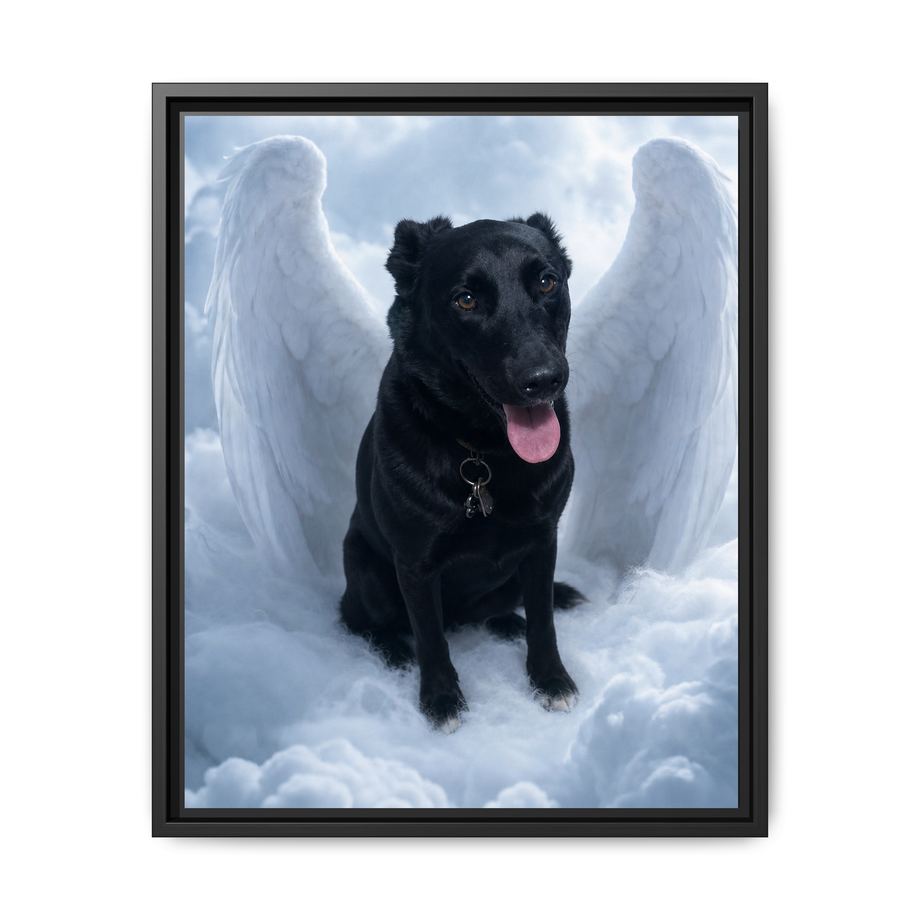 Framed 16x20 Black front