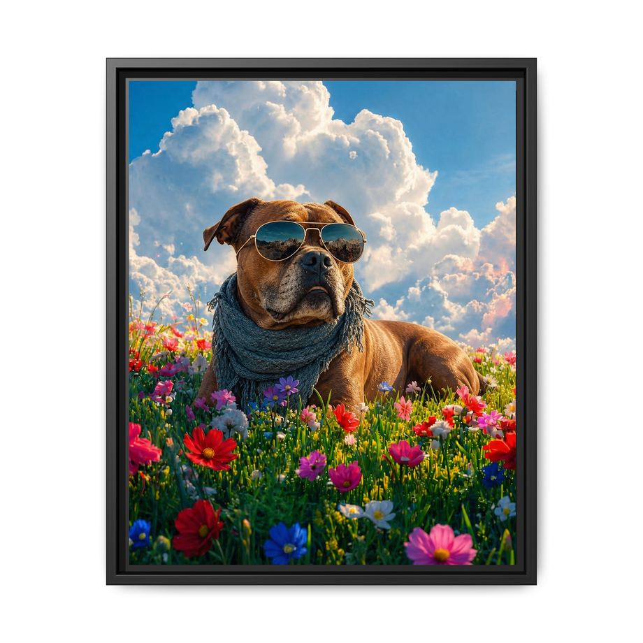 Framed 16x20 Black front