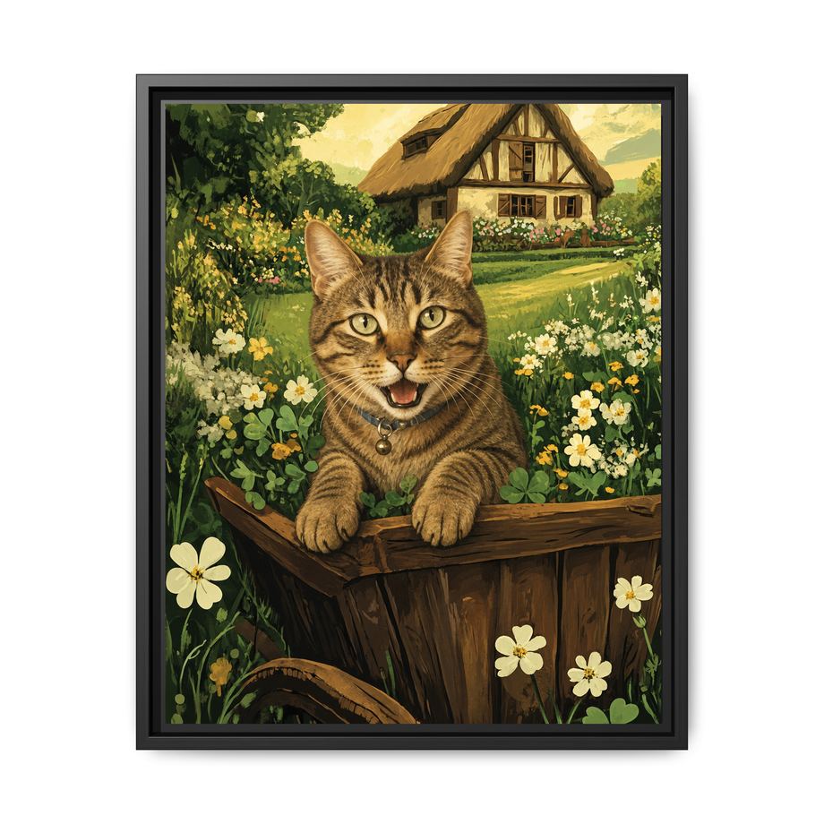 Framed 16x20 Black front