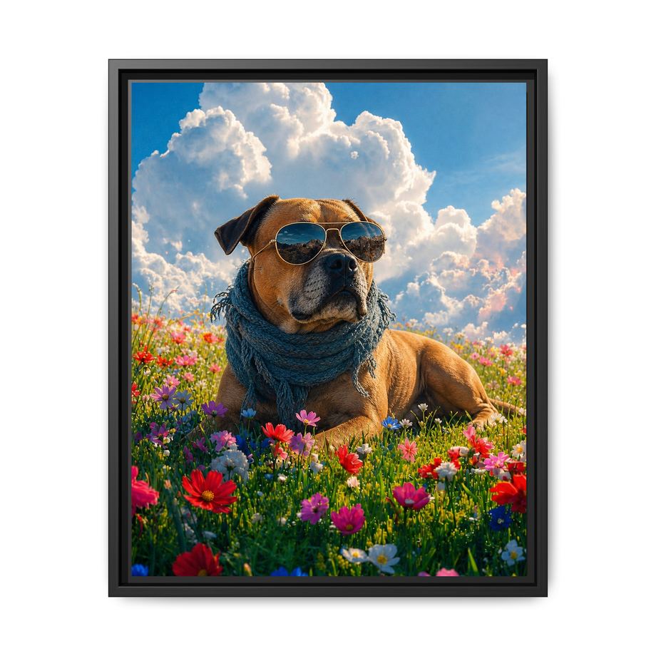 Framed 16x20 Black front