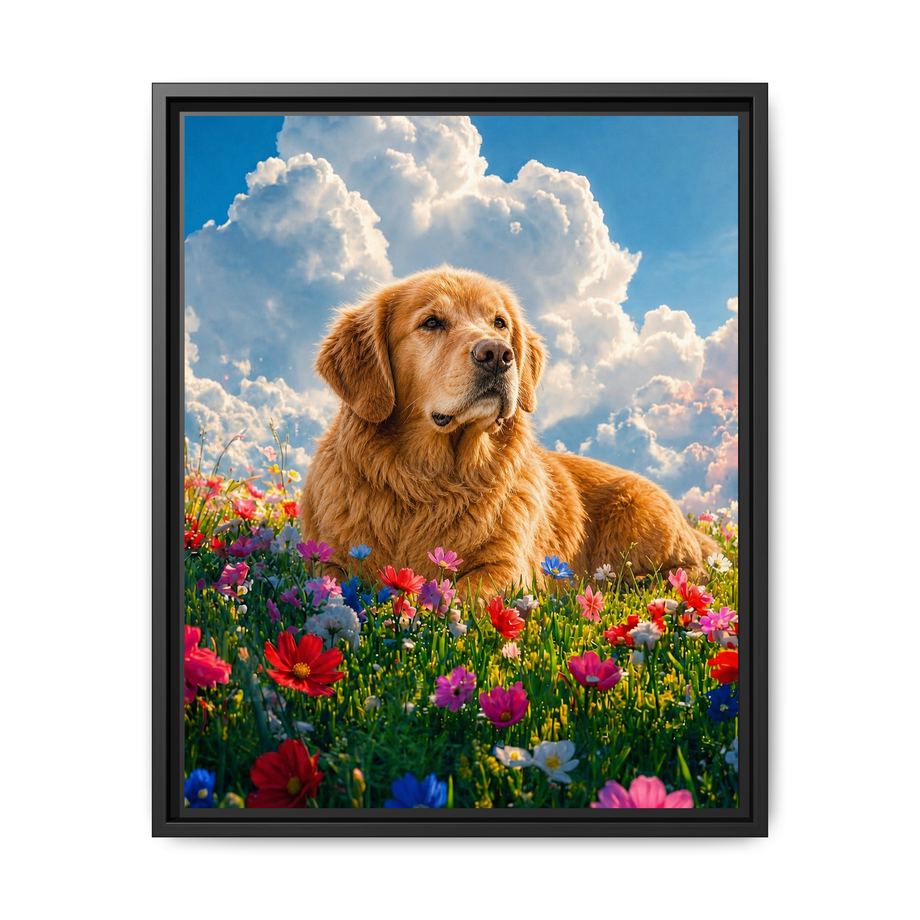 Framed 16x20 Black front