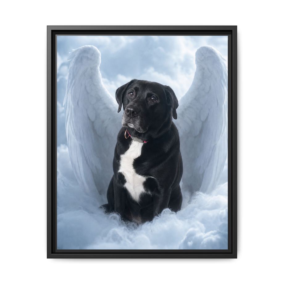 Framed 16x20 Black front